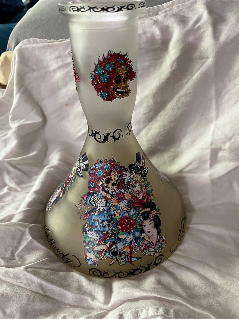 Ed Hardy vase